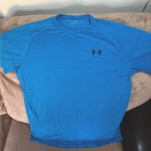 Under Armour Men’s Activewear Blue Performance Short-Sleeve Tee